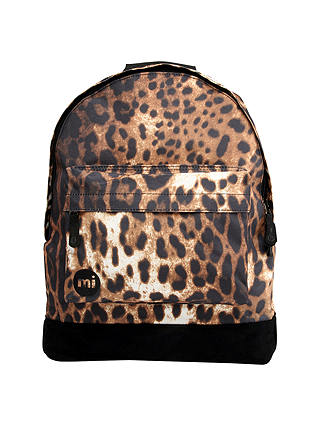 Mi-Pac Jaguar Print Backpack, Black