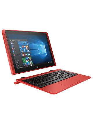HP Pavilion x2 Detachable Laptop, Intel Atom, 2GB RAM, 64GB  eMMC, 10.1" Touch Screen with Free MS Office Mobile, Sunset Red