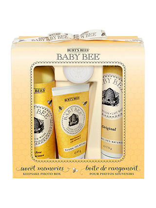 Burt's Bees Baby Bee Sweet Memories Gift Set with Photo Box