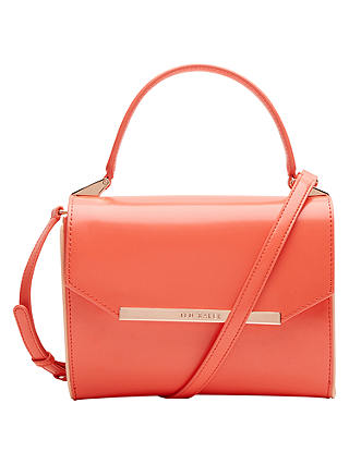 Ted Baker Avaa Leather Across Body Bag, Coral