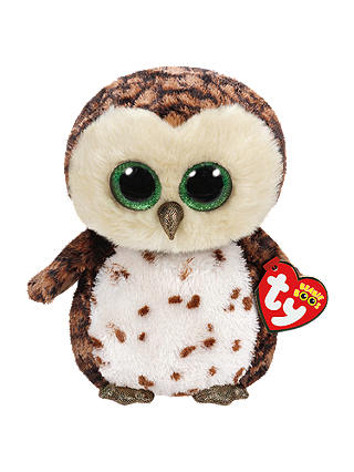 Ty Beanie Boos Sammy Owl Soft Toy, 24cm