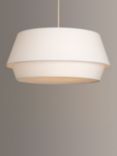 John Lewis Lisbeth Easy-to-Fit Ceiling Shade, White