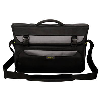 Image of Targus City Gear Messenger Bag for Laptops between 15-17.3", Black