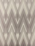 Osborne & Little Astoria Wallpaper, Metallic Mink / Shell W6893-04