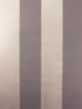 Osborne & Little Zingrina Stripe Wallpaper, Gilver W6904-07