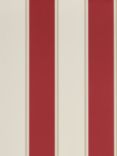 Ralph Lauren Mapleton Stripe Wallpaper, Vermillion PRL703/08