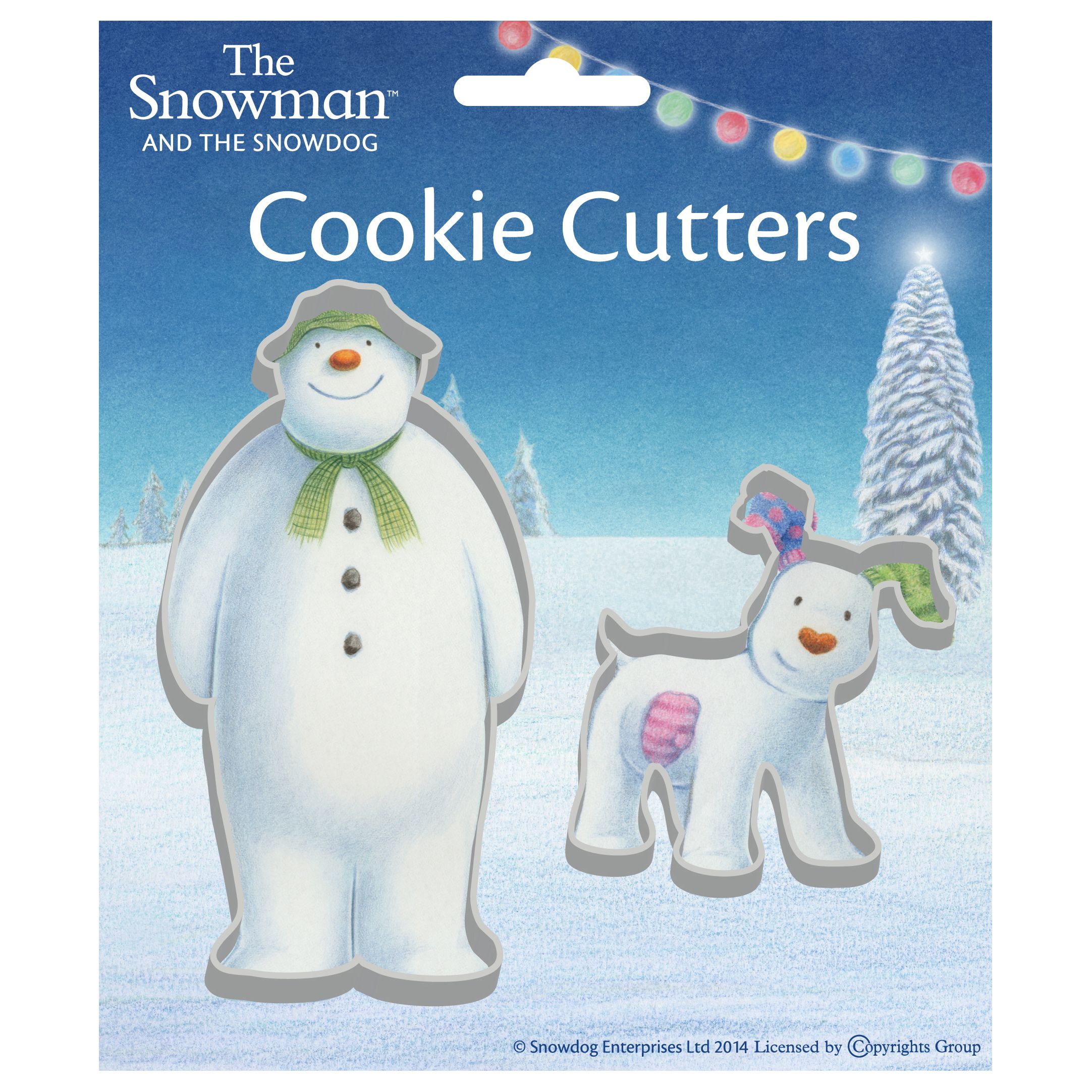 Creative Party Snowman and Snowdog Cookie Cutters