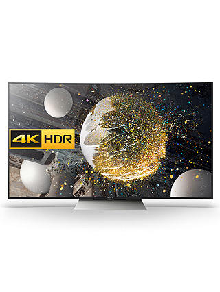 Sony Bravia 55SD8505 Curved LED HDR 4K Ultra HD Android TV, 55" With Youview/Freeview HD & Silver Slate Design
