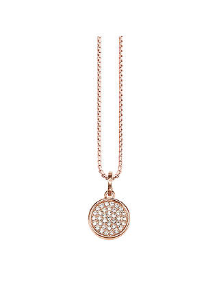 Thomas Sabo Glam & Soul Sparkling Circles Necklace