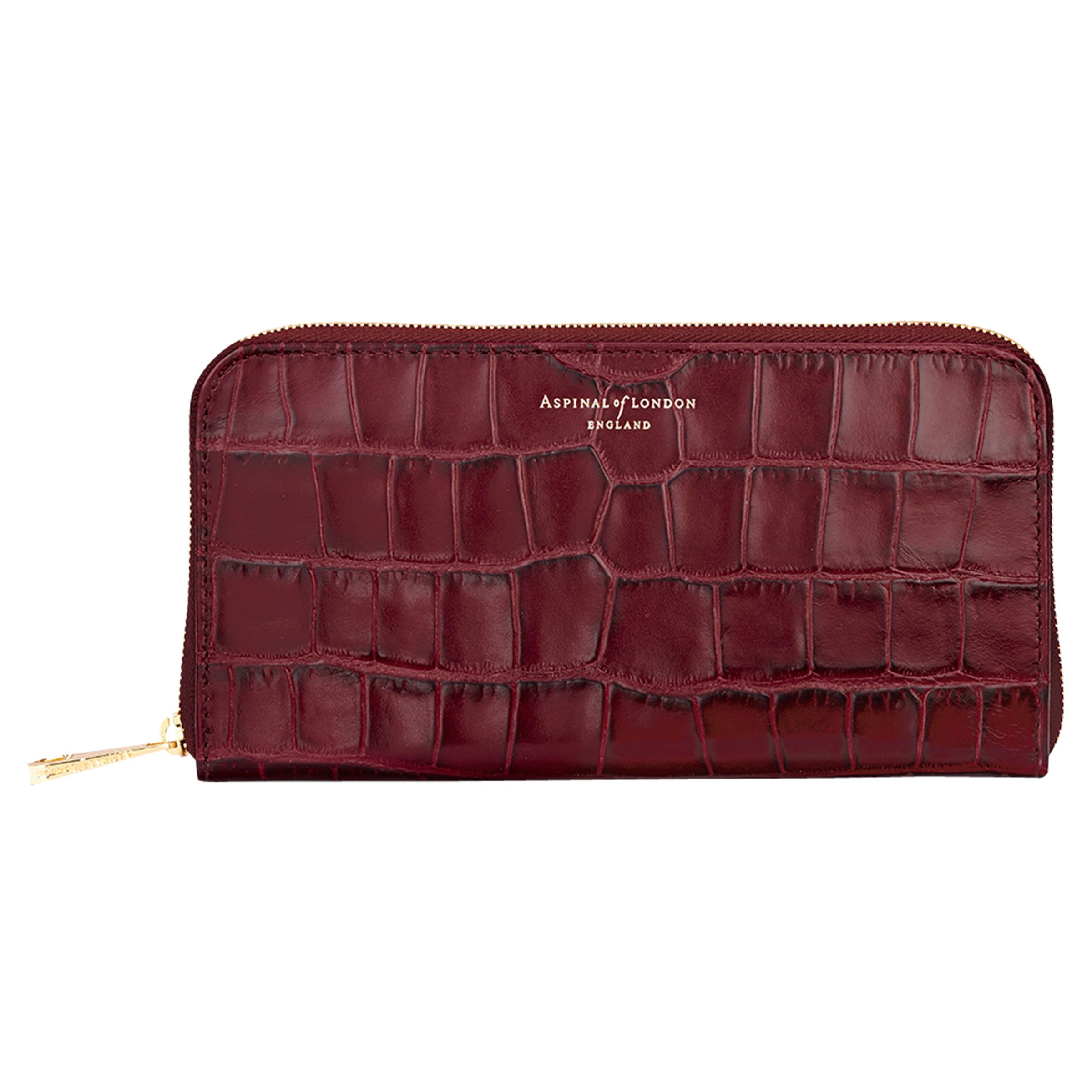 Aspinal of London Leather Continental Clutch Purse