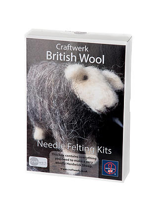 Craftwerk The Herdwick Sheep Needle Felting Kit