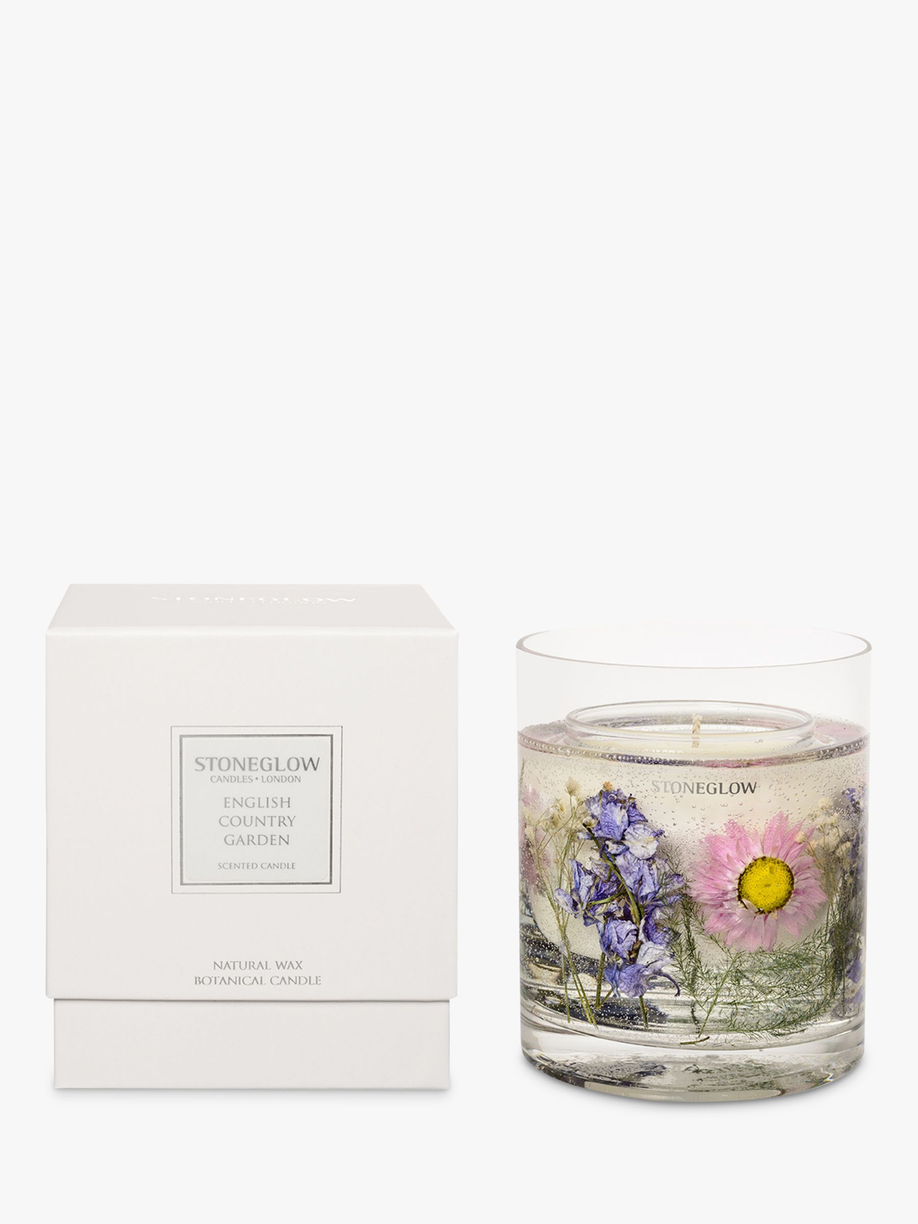 Stoneglow Nature's Gift English Country Garden Scented Gel Candle
