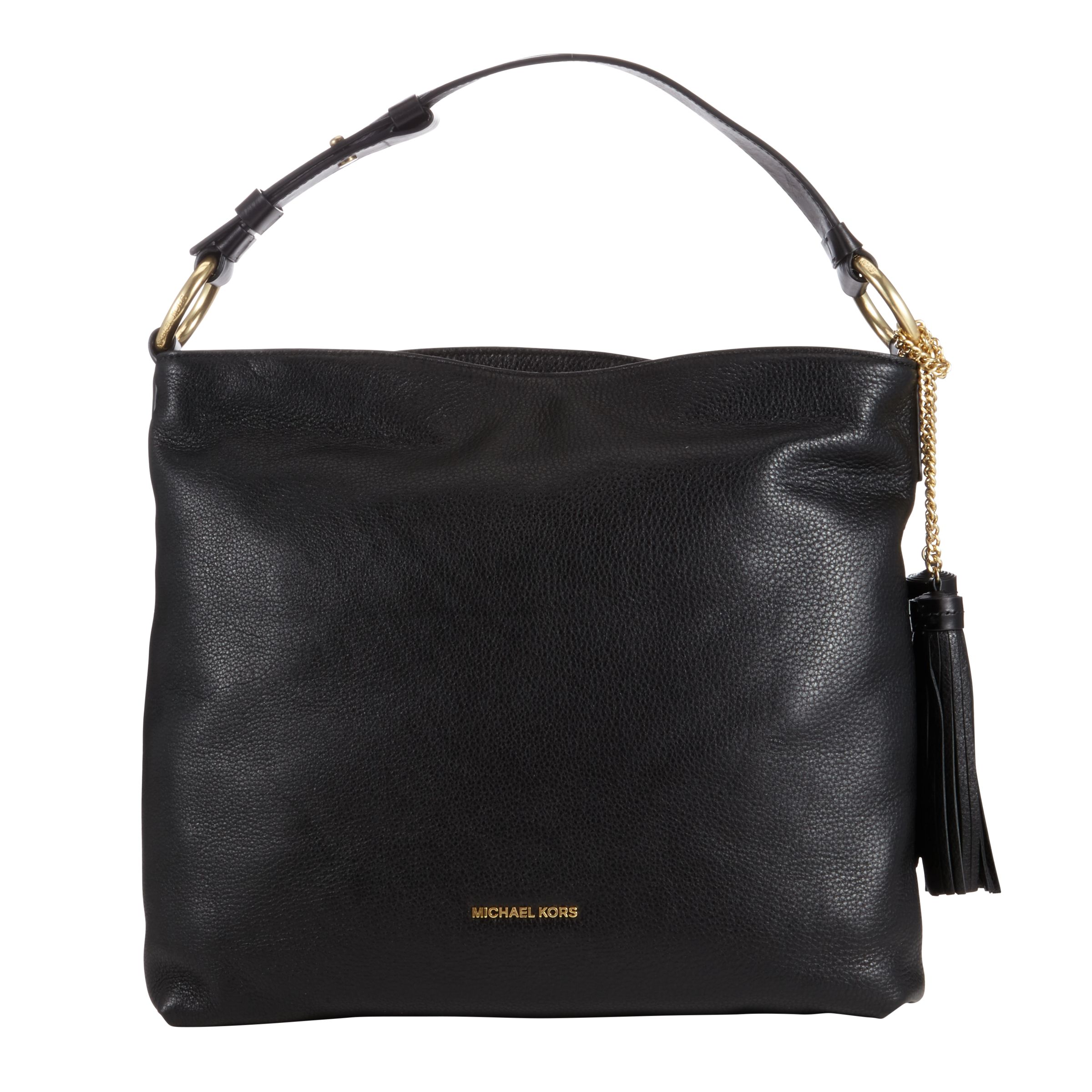 Buy MICHAEL Michael Kors Elyse Large Leather Shoulder Bag Online at johnlewis.com