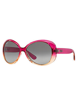 Ray-Ban Junior RJ9048S Rectangular Sunglasses, Pink
