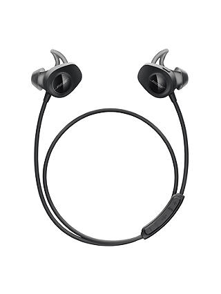 Bose SoundSport Sweat & Weather-Resistant Wireless In-Ear Headphones With Bluetooth/NFC, 3-Button In-Line Remote and Carry Case