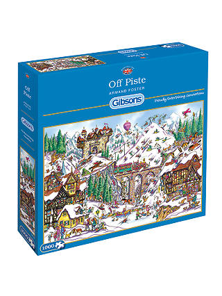 Gibsons Off Piste 1000 Piece Jigsaw Puzzle