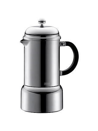 BODUM Espresso 6 Cup Coffee Maker, 350ml, Silver
