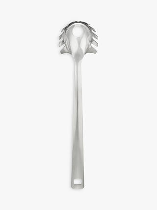 John Lewis & Partners The Basics Stainless Steel Spaghetti Spoon