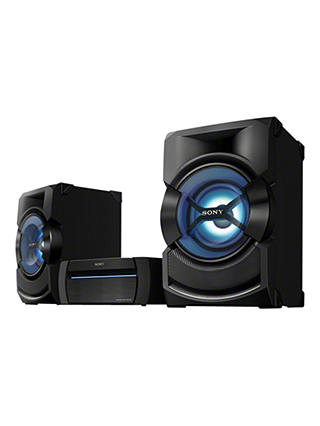 Sony SHAKE-X1D High Power Home Audio Bluetooth Hi-Fi System, Black
