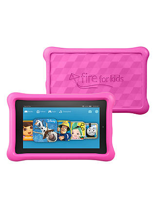 Amazon Fire Kids Edition 7 Tablet, Quad-core, Fire OS, 7", Wi-Fi, 16GB