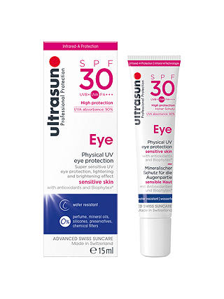 Ultrasun SPF30 Sensitive Eye Cream, 15ml
