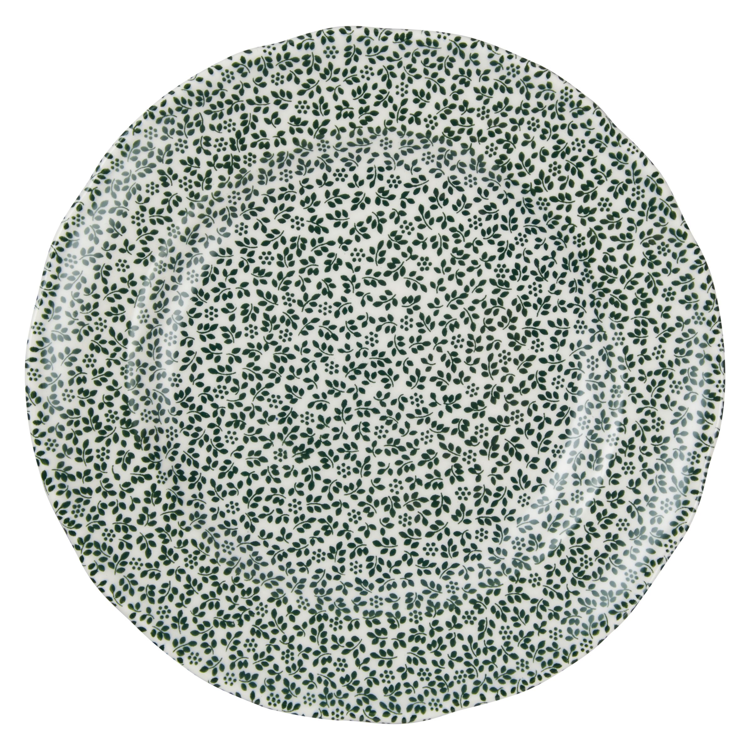 Spode Ruskin House Thyme 15cm Plate, White / Green