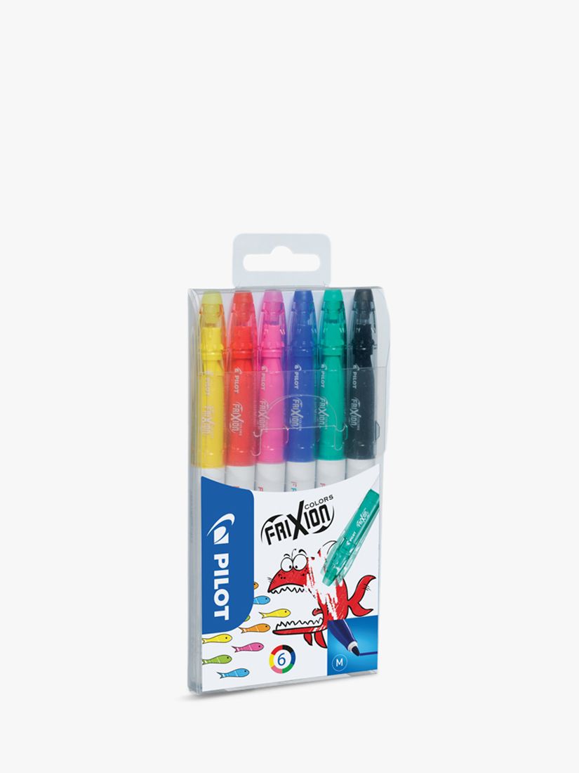 PILOT PEN Frixon Eraseable Colouring Pens, Pack of 6