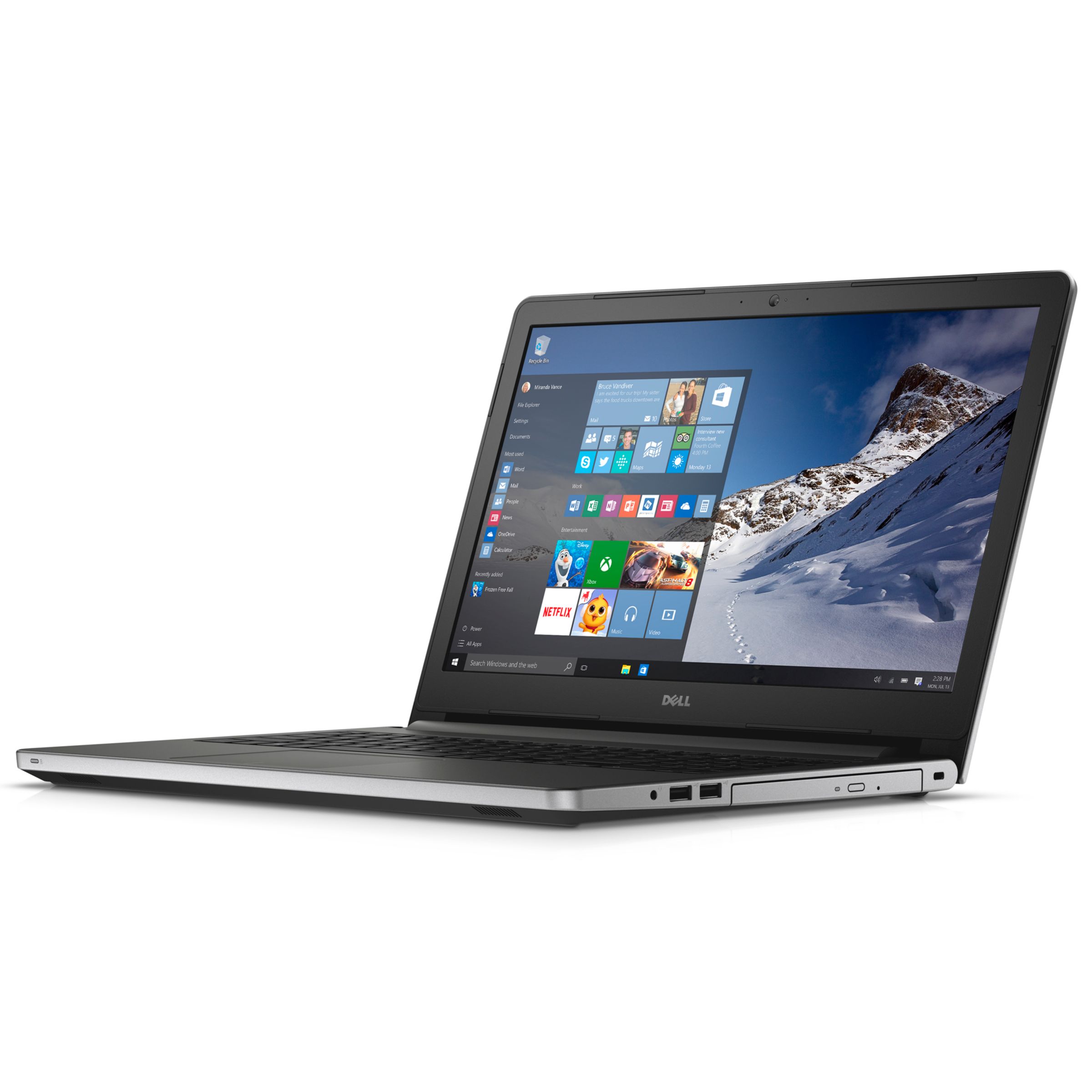 Buy Dell Inspiron 15 5000 Series Laptop, Intel Core i7, 16GB RAM, 2TB, 15.6, Silver  John Lewis