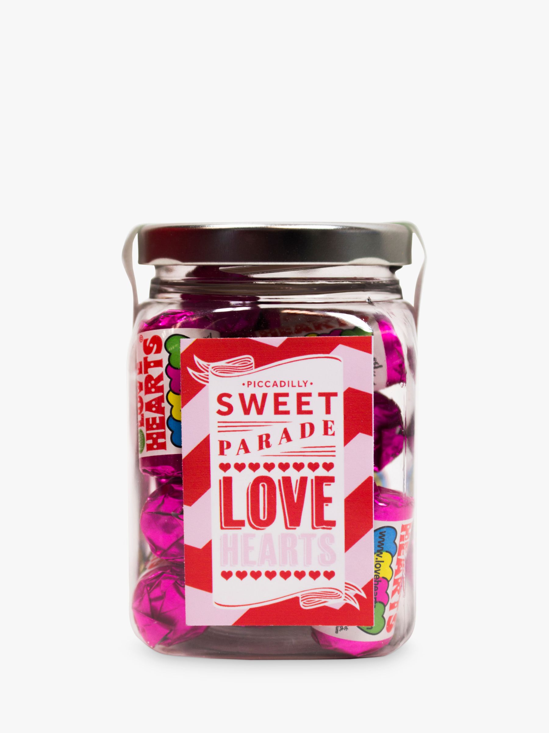 Piccadilly Sweet Parade 'Love Heart' Sweet Jar, 180g