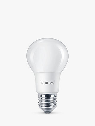 Philips 7.5W ES LED Classic Cool Daylight Light Bulb, Frosted, 6500K