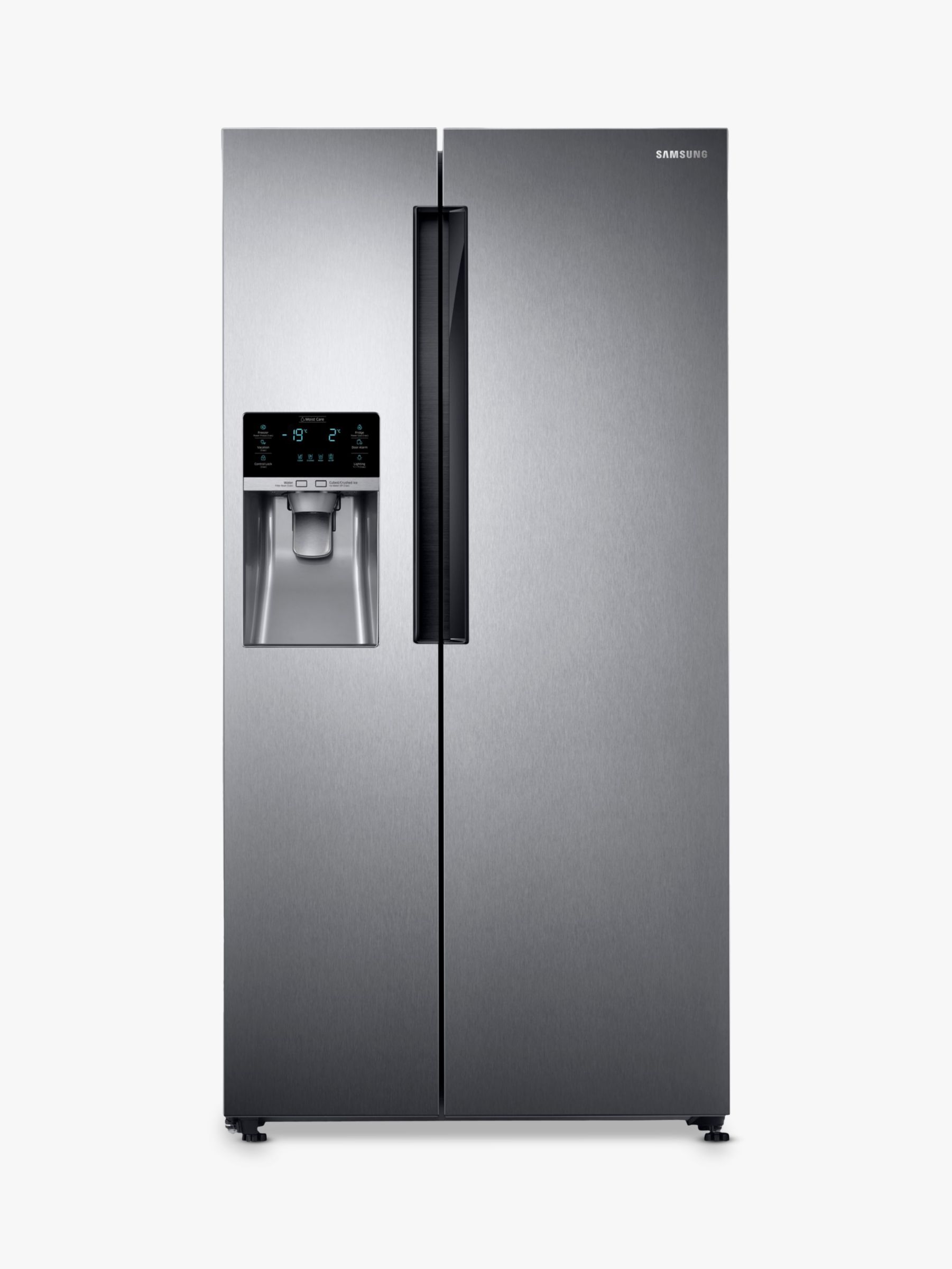Samsung RS58K6387SL American Style Fridge Freezer, A+ Energy Rating, 90cm Width, Silver