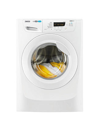 Zanussi ZWF01487W Freestanding Washing Machine, 10kg Load, A+++ Energy Rating, 1400rpm Spin, White