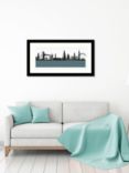 Jacky Al-Samarraie London Skyline Framed Print, 64 x 34cm