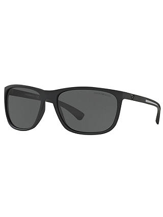 Emporio Armani EA4078 Rectangular Sunglasses