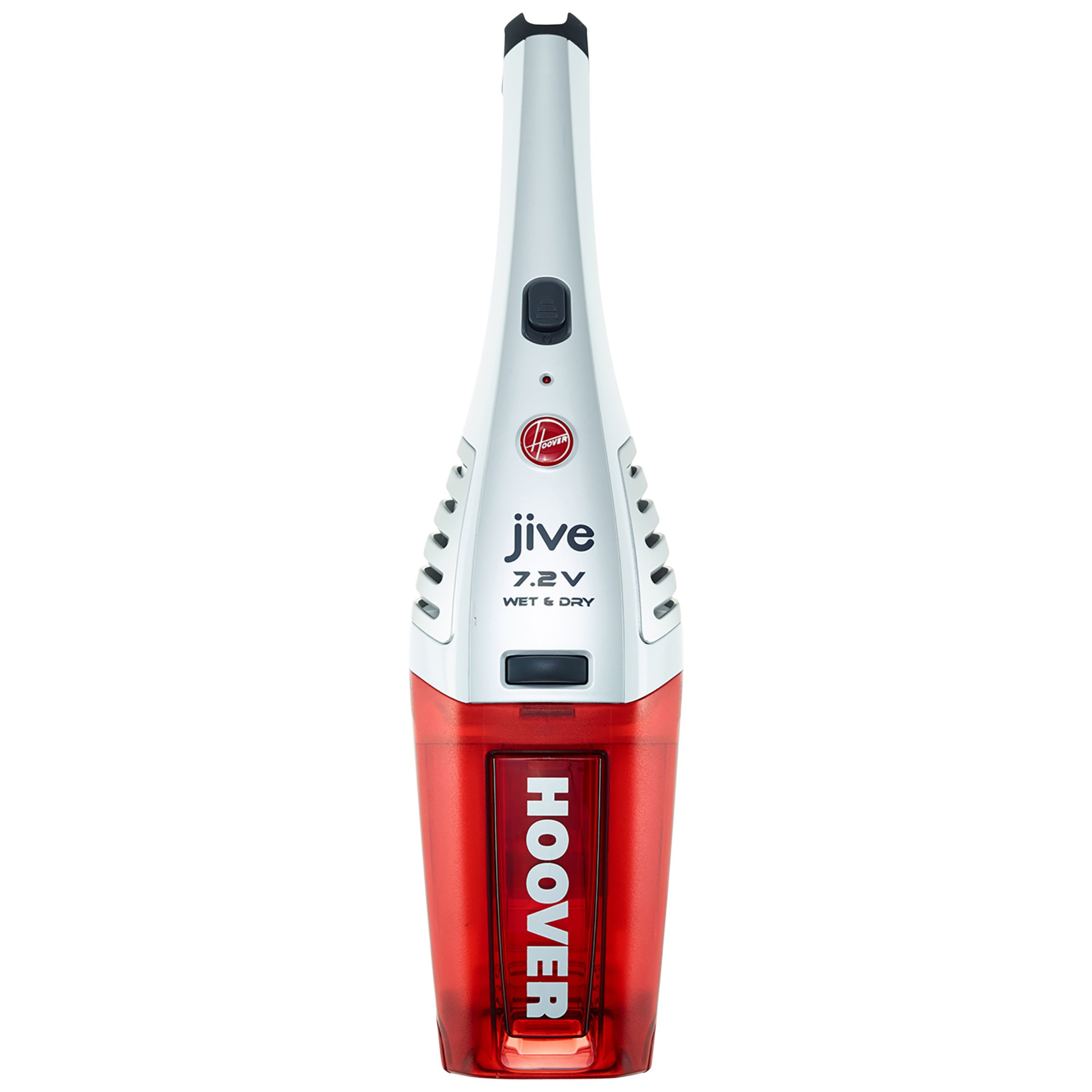 Hoover SJ72WWB6 Jive Wet & Dry 7.2V Cordless Handheld Vacuum Cleaner, Red