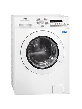AEG L75670NWD Freestanding Washer Dryer, 7kg Wash/4kg Dry Load, A Energy Rating, 1600rpm Spin, White