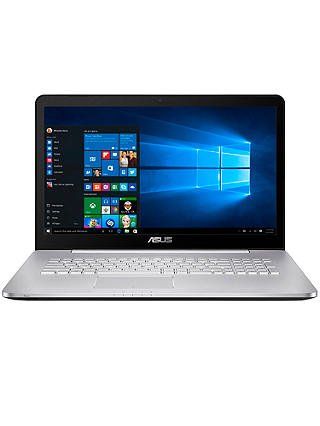 ASUS N Series Laptop, Intel Core i7, 12GB RAM, 2TB + 128GB SSD, NVIDIA GTX950M , 17.3" Full HD, Grey