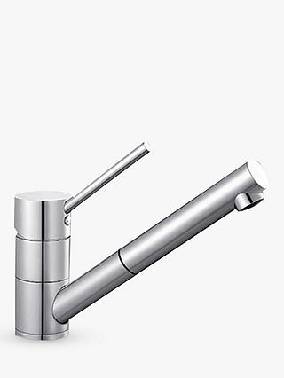 BLANCO Peak-S BM4700 Single Lever Mixer Kitchen Tap with Adjustable Head, Chrome