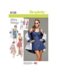 Simplicity Women's Vintage Bathing Dress and Beach Coat Sewing Pattern, 8139