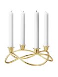 Georg Jensen Season Gold Plated Candlestick Holder