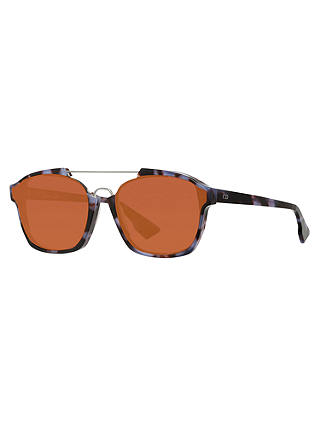 DIOR Women's DIORAbstract Rectangular Sunglasses,Grey Tortoise/Brown