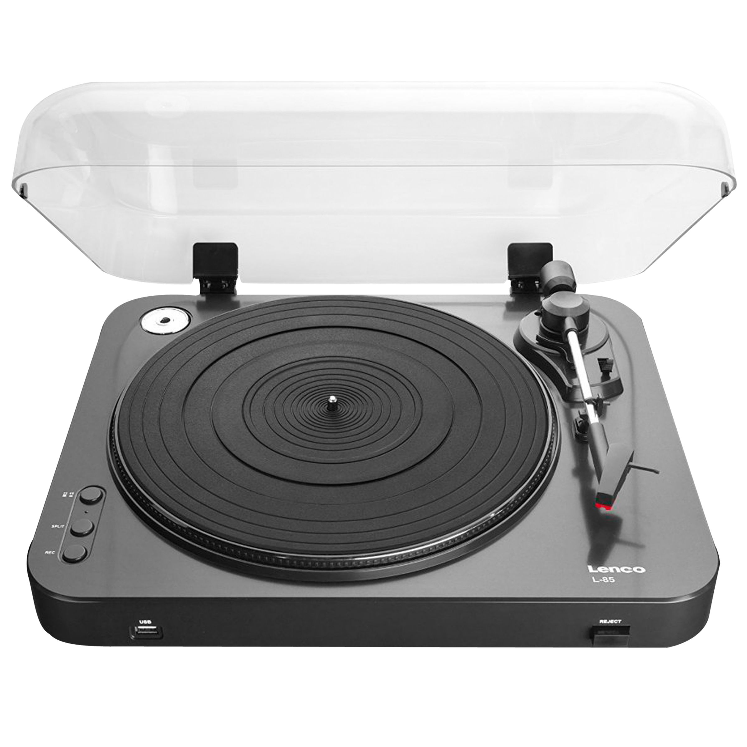 Lenco L-85 USB Two Speed Turntable With Direct MP3 Recording