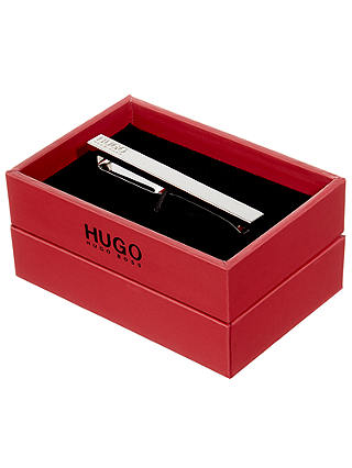 HUGO by Hugo Boss E-Hugo1 Tie Clip, Silver