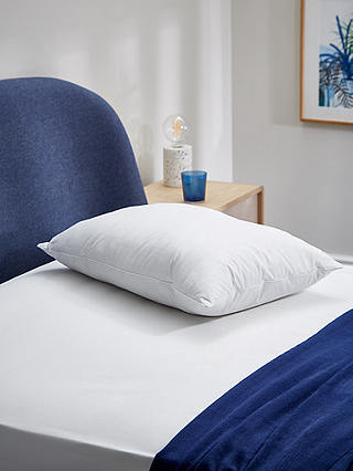 John Lewis & Partners Natural Duck Down Standard Pillow, Soft/Medium
