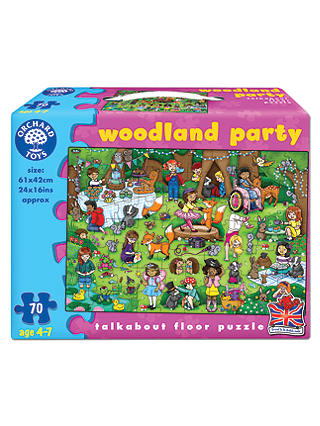 Orchard Toys Woodland Party Floor Puzzle
