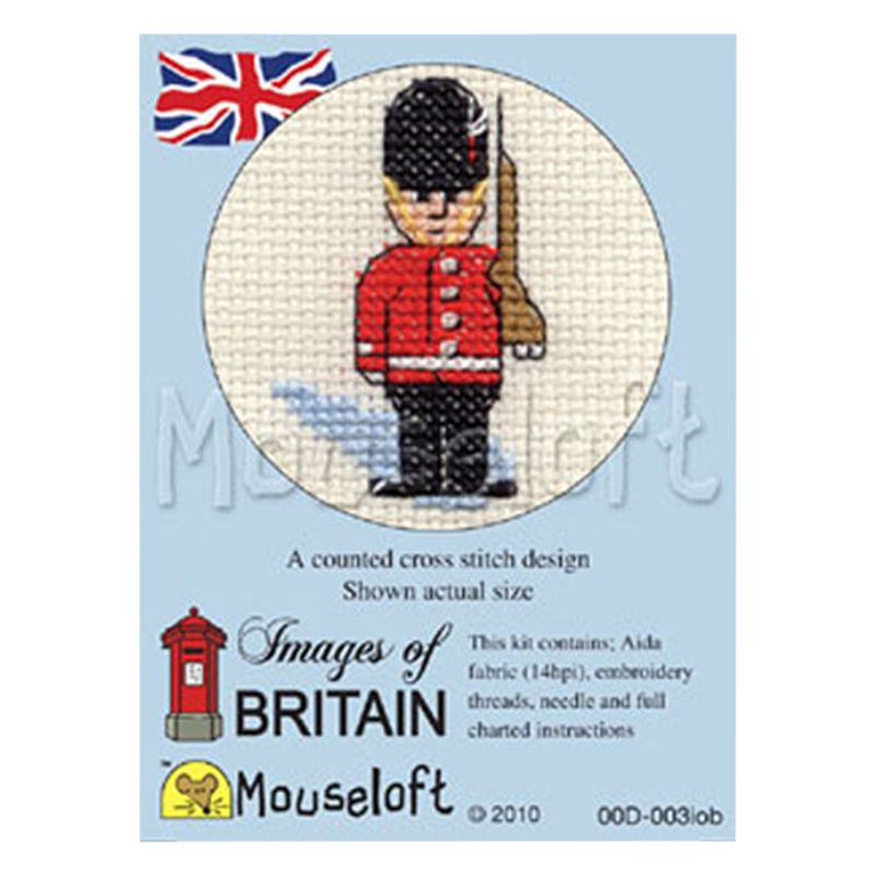 Mouseloft London Guard Cross Stitch Kit