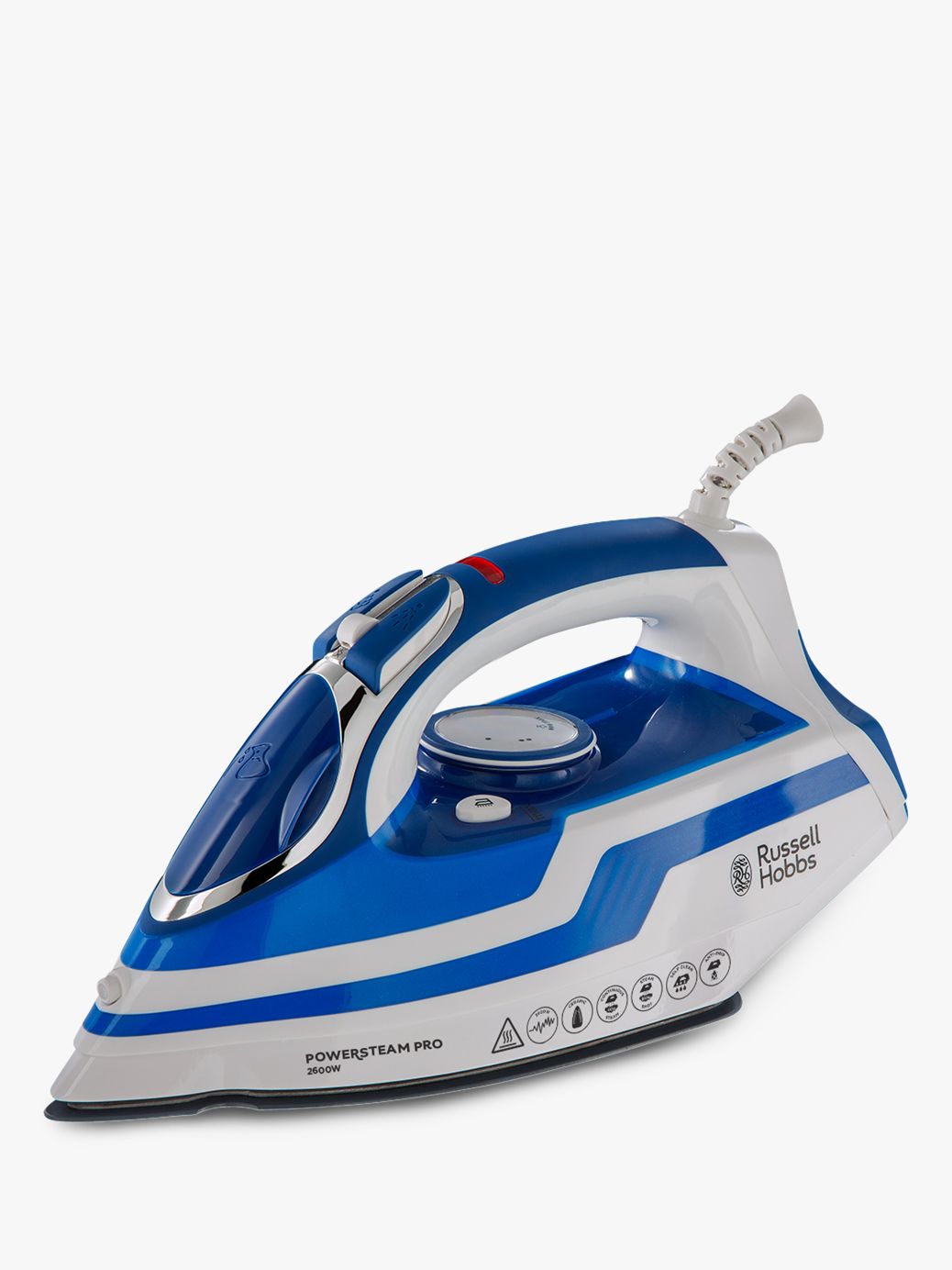 Russell Hobbs 20631 Power Steam Pro Iron, Blue/White