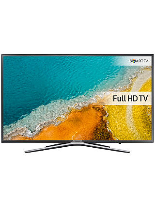 Samsung UE49K5500 LED Full HD 1080p Smart TV, 49" with Freeview HD and Built-In Wi-Fi, Dark Grey/Silver