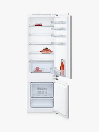 Neff KI5872F30G Integrated 70/30 Fridge Freezer, Fixed Door Hinge, A++Energy Rating, 56cm Wide