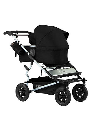 Mountain Buggy Duet Single Family Pack Pushchair, Black